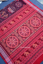 Load image into Gallery viewer, konark design sambalpuri cotton saree
