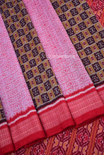 Load image into Gallery viewer, pink color sambalpuri cotton saree
