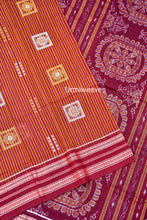 Load image into Gallery viewer, Amrita - Sambalpuri Cotton Saree - Urmiweaves
