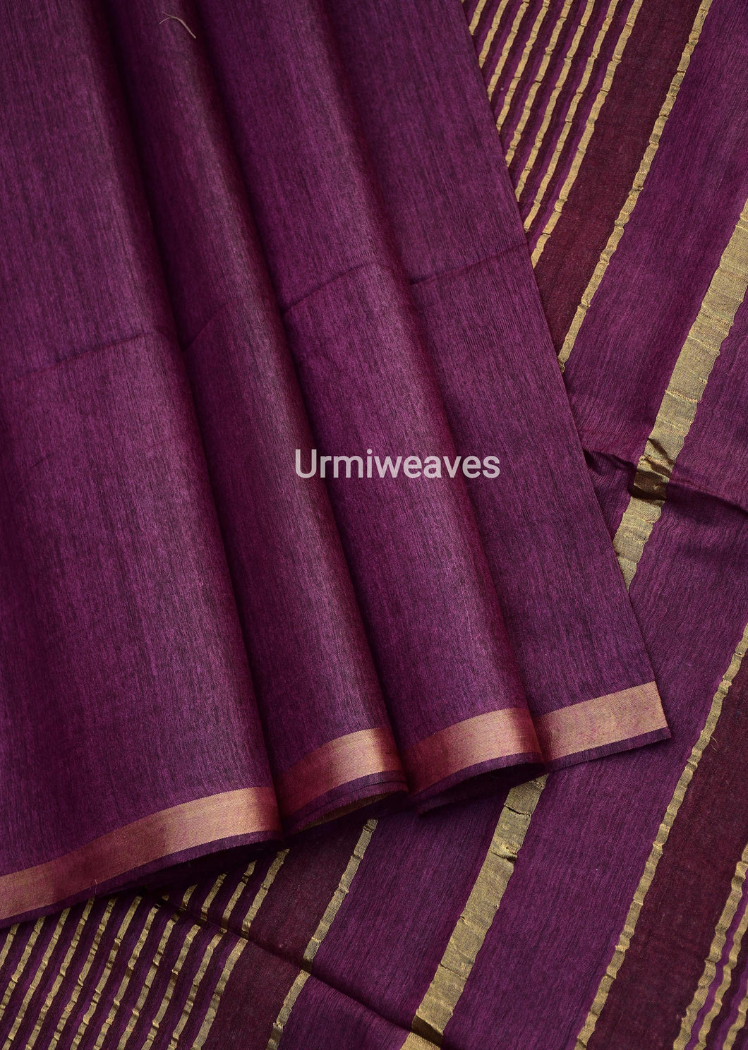 Indra-II - Fine Tussar Silk Saree | Urmiweaves