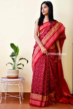 Load image into Gallery viewer, Saloni- Exclusive Sambalpuri cotton saree
